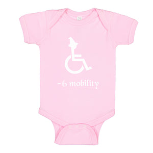 Baby Onesie -6 Mobility 100% Cotton Infant Bodysuit