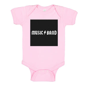 Baby Onesie Music Band 100% Cotton Infant Bodysuit