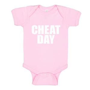 Baby Onesie Cheat Day 100% Cotton Infant Bodysuit