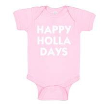 Baby Onesie Happy Holla Days 100% Cotton Infant Bodysuit
