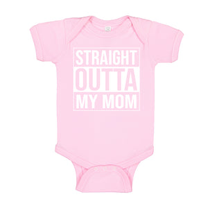 Baby Onesie Straight Outta My Mom 100% Cotton Infant Bodysuit
