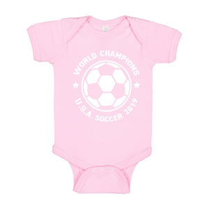 Baby Onesie Women's World Cup Champions 100% Cotton Infant Bodysuit