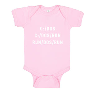 Baby Onesie C Dos Run 100% Cotton Infant Bodysuit