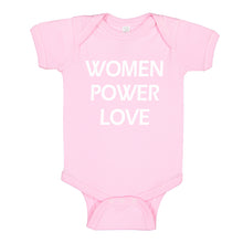 Baby Onesie Women Power Love 100% Cotton Infant Bodysuit