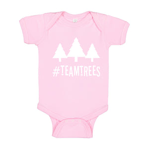 Baby Onesie TEAM TREES 100% Cotton Infant Bodysuit