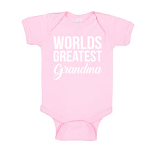 Baby Onesie World's Greatest Grandma 100% Cotton Infant Bodysuit