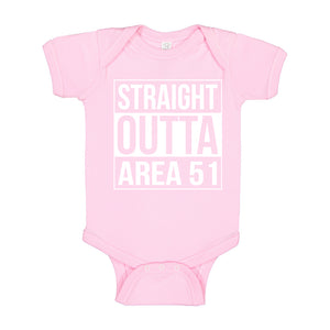 Baby Onesie Straight Outta Area 51 100% Cotton Infant Bodysuit