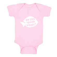 Baby Onesie Do You Speak Whale 100% Cotton Infant Bodysuit