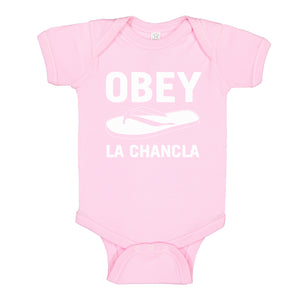 Baby Onesie Obey La Chancla 100% Cotton Infant Bodysuit