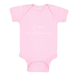 Baby Onesie Free Melania Now 100% Cotton Infant Bodysuit