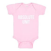 Baby Onesie Absolute Unit 100% Cotton Infant Bodysuit