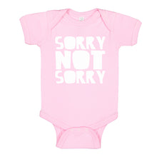Baby Onesie Sorry, Not Sorry. 100% Cotton Infant Bodysuit