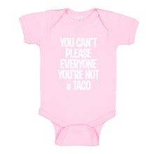 Baby Onesie Youre not a Taco 100% Cotton Infant Bodysuit