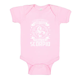 Baby Onesie Scorpio Astrology Zodiac Sign 100% Cotton Infant Bodysuit