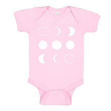 Baby Onesie Moon Phases 100% Cotton Infant Bodysuit
