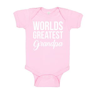 Baby Onesie World's Greatest Grandpa 100% Cotton Infant Bodysuit