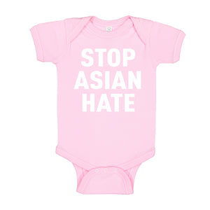 Baby Onesie STOP ASIAN HATE 100% Cotton Infant Bodysuit