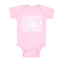 Baby Onesie Straight Outta Toilet Paper 100% Cotton Infant Bodysuit