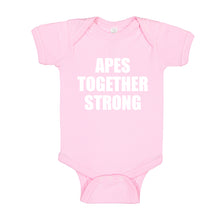 Baby Onesie APES TOGETHER STRONG 100% Cotton Infant Bodysuit