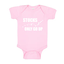 Baby Onesie STOCKS ONLY GO UP 100% Cotton Infant Bodysuit