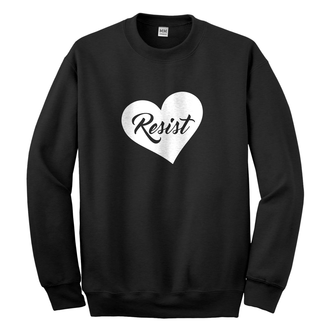 Crewneck Resist Heart Unisex Sweatshirt