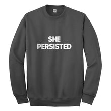 Crewneck She Persisted Unisex Sweatshirt