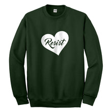 Crewneck Resist Heart Unisex Sweatshirt