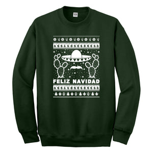 Crewneck Feliz Navidad Unisex Sweatshirt