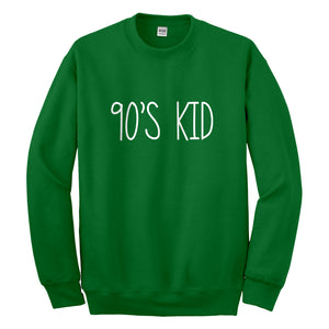 Crewneck 90s Kid Unisex Sweatshirt