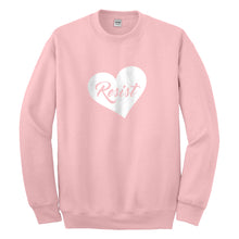 Crewneck Resist Heart Unisex Sweatshirt