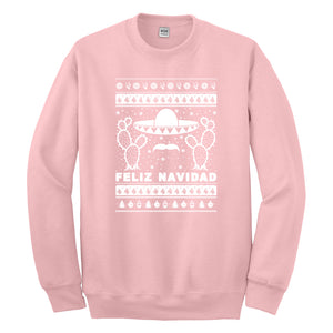 Crewneck Feliz Navidad Unisex Sweatshirt
