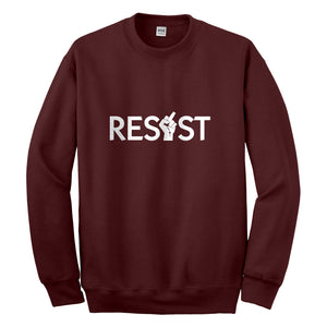 Crewneck Resist Finger Unisex Sweatshirt
