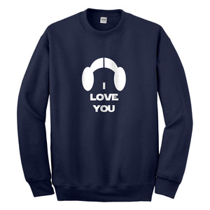 Crewneck I Love You Unisex Sweatshirt
