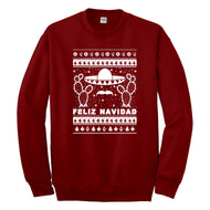 Crewneck Feliz Navidad Unisex Sweatshirt