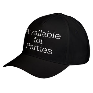 Hat Available for Parties Baseball Cap