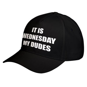 Hat It is Wednesday My Dudes Baseball Cap