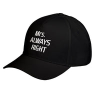 Hat Mrs. Always Right Baseball Cap