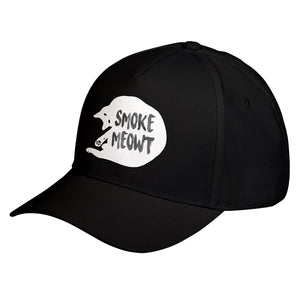 Hat Smoke Meowt Baseball Cap