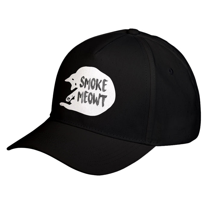 Hat Smoke Meowt Baseball Cap