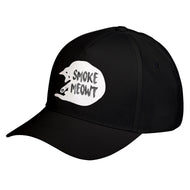 Hat Smoke Meowt Baseball Cap