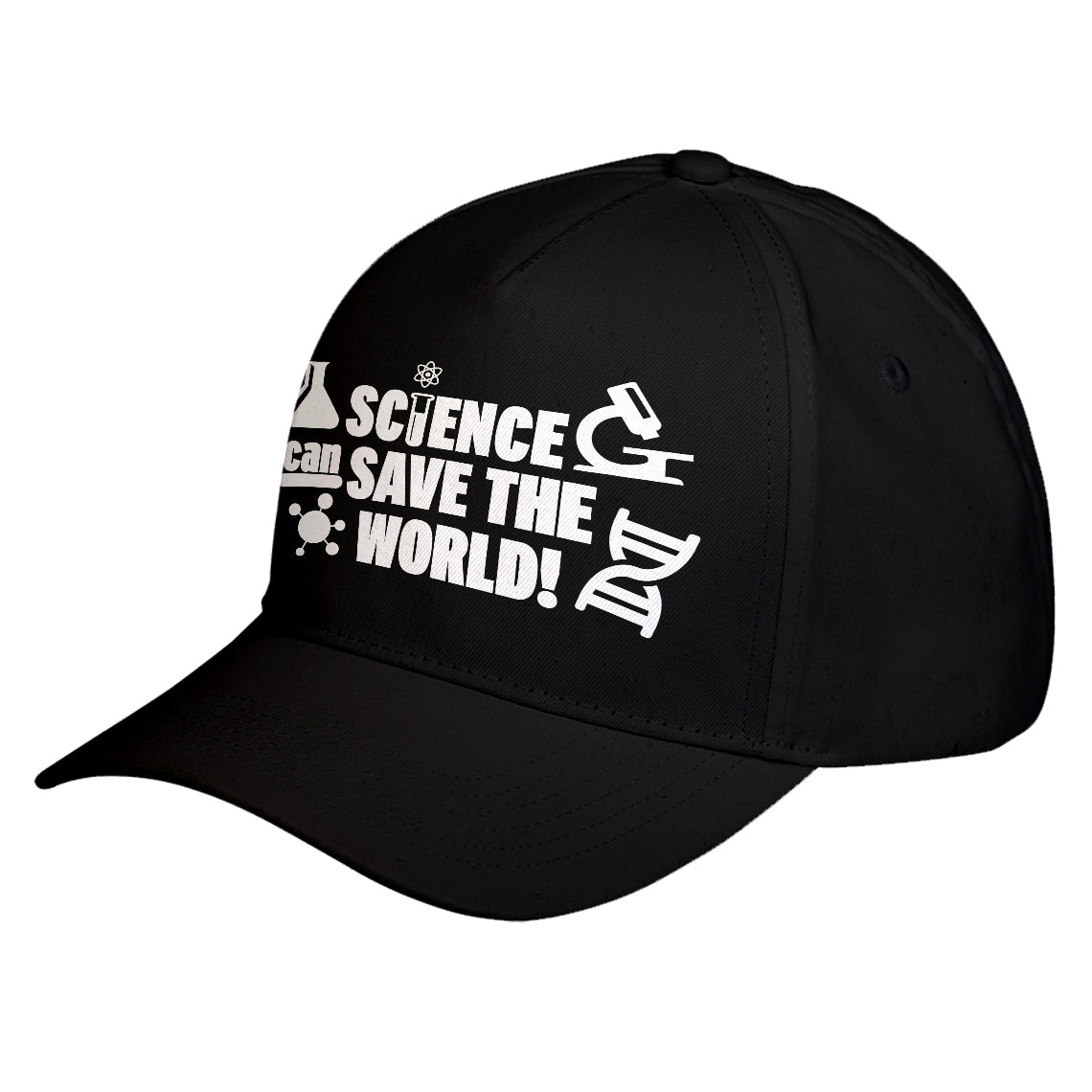 Hat Science Can Save the World Baseball Cap