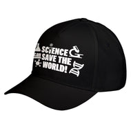 Hat Science Can Save the World Baseball Cap