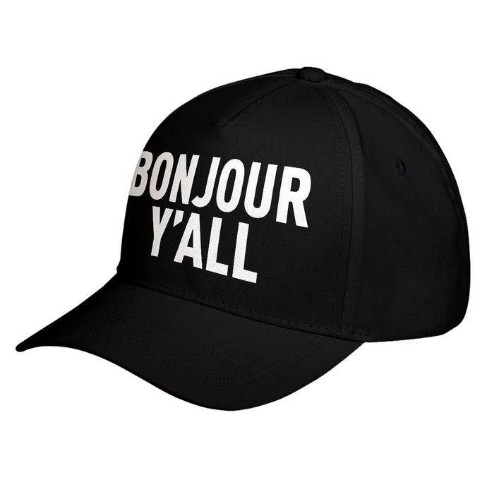 Hat Bonjour Yall Baseball Cap