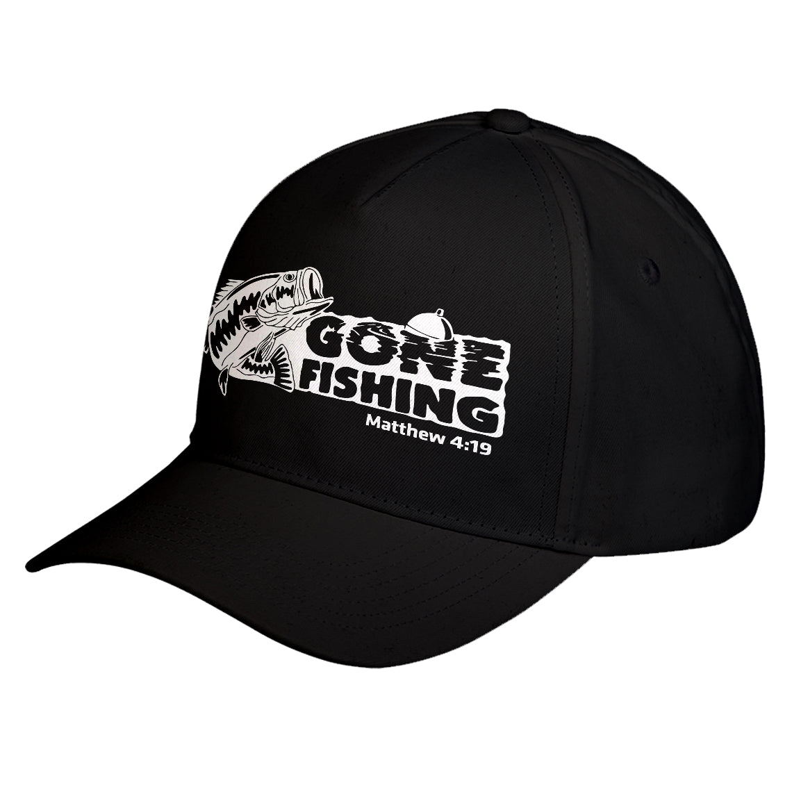 Gone Fishing Cap - Unique Baseball Hat