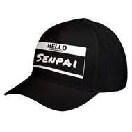 Hat Hello My Name is Senpai Baseball Cap