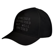 Hat Stressed Depressed Baseball Cap