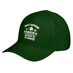 Hat What Happens on the Route Stays on the Route Baseball Cap