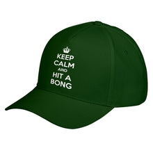 Hat Keep Calm and Hit a Bong Baseball Cap