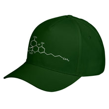 Hat THC Molecule Baseball Cap