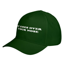 Hat It Goes Over Your Nose Baseball Cap
